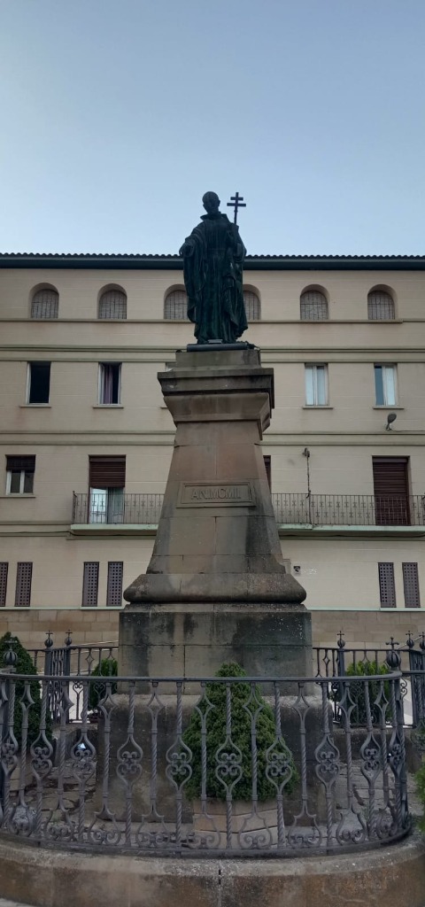 Monument of St. Joseph Calasanz in Peralta de la Sal, Spain