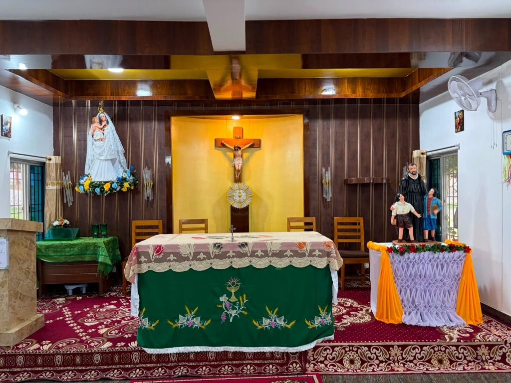 Chapel Altar — St. Joseph Calasanz & Mother of God