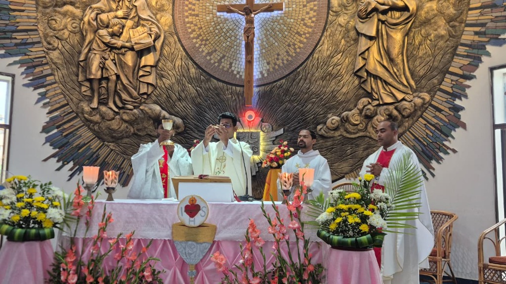 Concelebrated Solemn Holy Mass — Feast Day