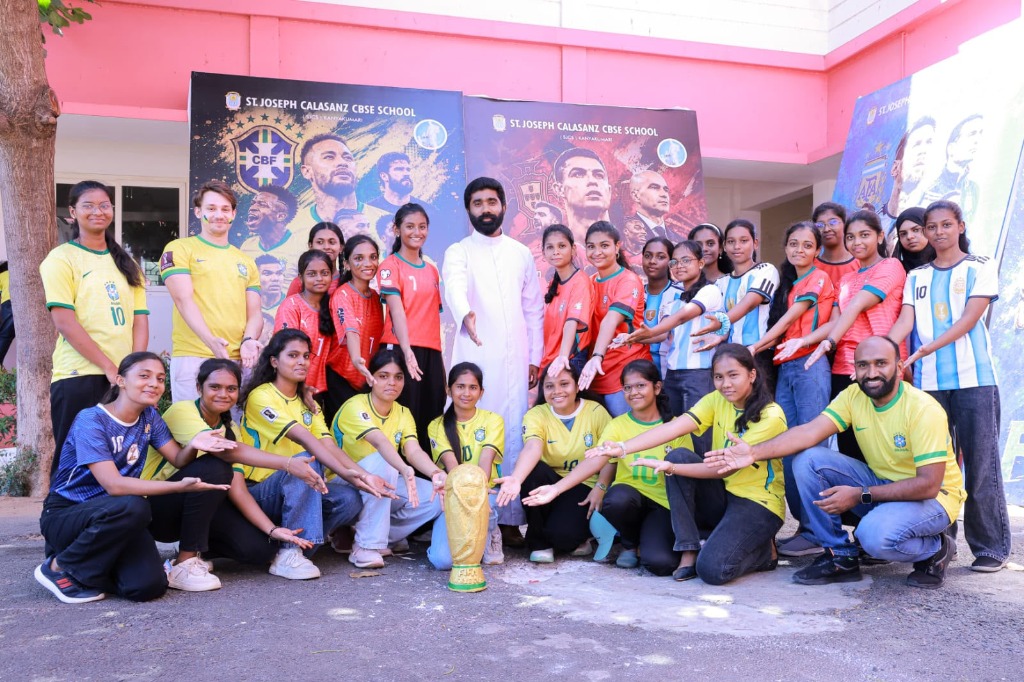 St. Joseph Calasanz CBSE School Students and Fathers