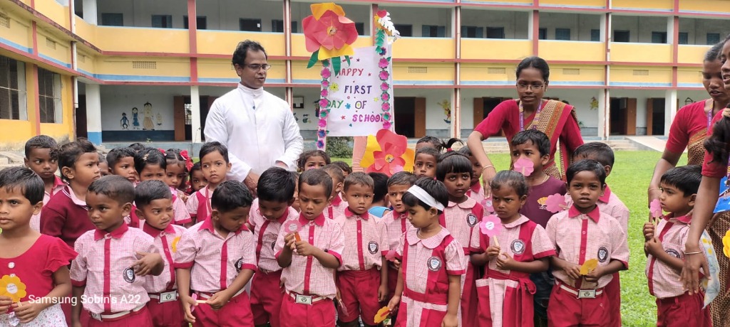 Piarist School Children and First Day of School