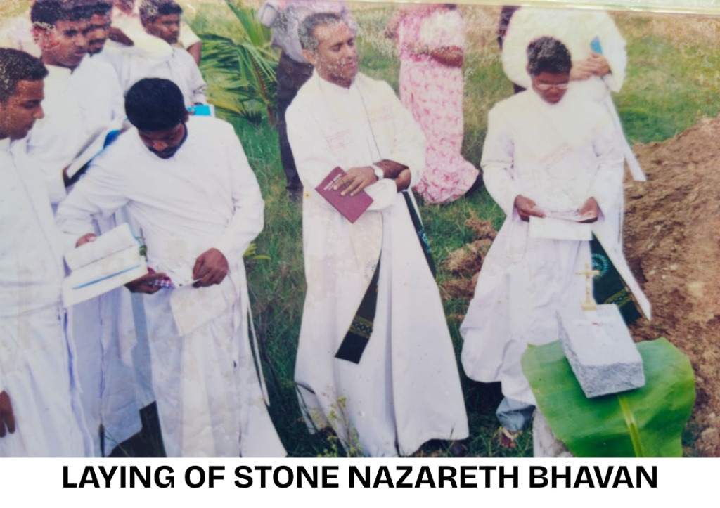 Laying of Stone — Nazareth Bhavan