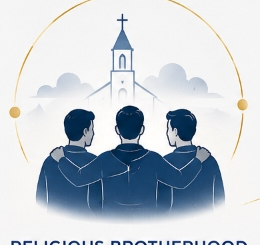 Religious Brotherhood Illustration