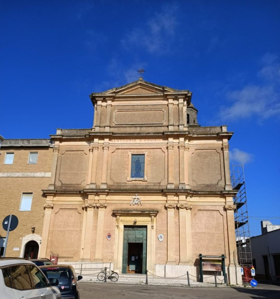Santuario S. Pompilio Main Facade